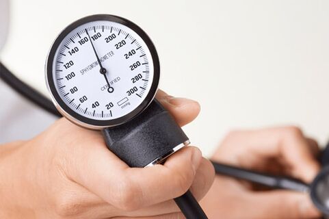 Tonometer readings for hypertension